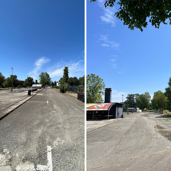 Aire de stationnement Novara Ouest
